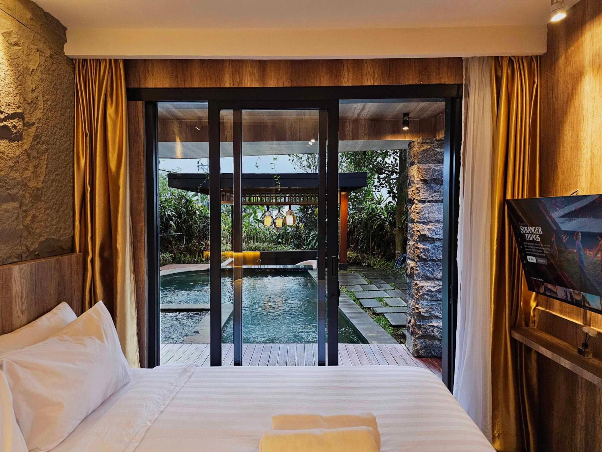 Villa 4-Br Klub Bunga No 4 Batu Malang Kültér fotó